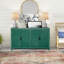 Buffet 59 ", 4 portes, Mid-Century moderne pour la maison - Vert