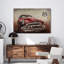 Voiture rouge classique