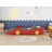 Forshee Race Car-Shaped Platform Bed with Wheels-841044809