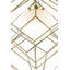 Ariella 1 - Light Brass Geometric Pendant