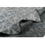 Rapture Geometric Cotton Light Blue/Silver Gray Area Rug-53922887