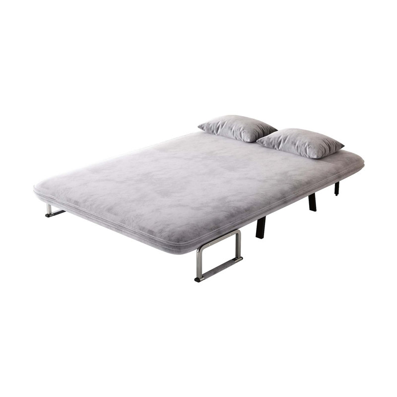 Versatile Convertible Chair Bed with Adjustable Backrest and Pillow for Home and Office