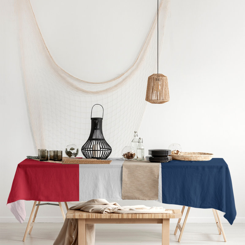 Washington Table Runner, 90" x 16", Red/White/Blue, Cotton Blend