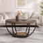 Table basse ronde à 2 niveaux avec rangement Adalise-1960158231-1994169527