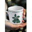Ceramic Christmas Cups & Saucers Set