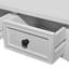 Fairford Dressing Console Table with Three Drawers White