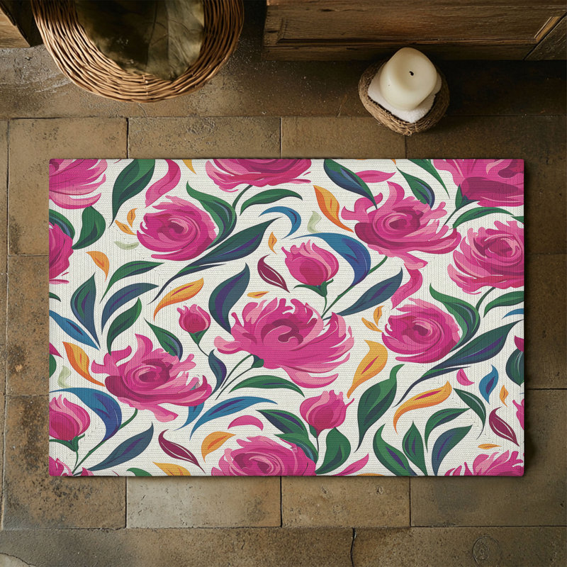 Tapis tressé Bloom, Rectangulaire 3 pi x 5 pi