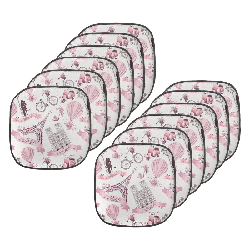 Coussin de siège papillon