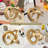 Modern Gold Geometric Sculpture Gold Knot Home Accent Decor Multi-Angle Geometric Sculptures Statues