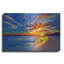 «Amazing Red Blue Sunset Beach» par Ezra Tanner-1820378623