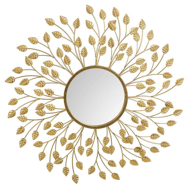 Dolly Iron Round Mirror