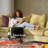 Round Ottoman Vanity Stool with Storage-97849618