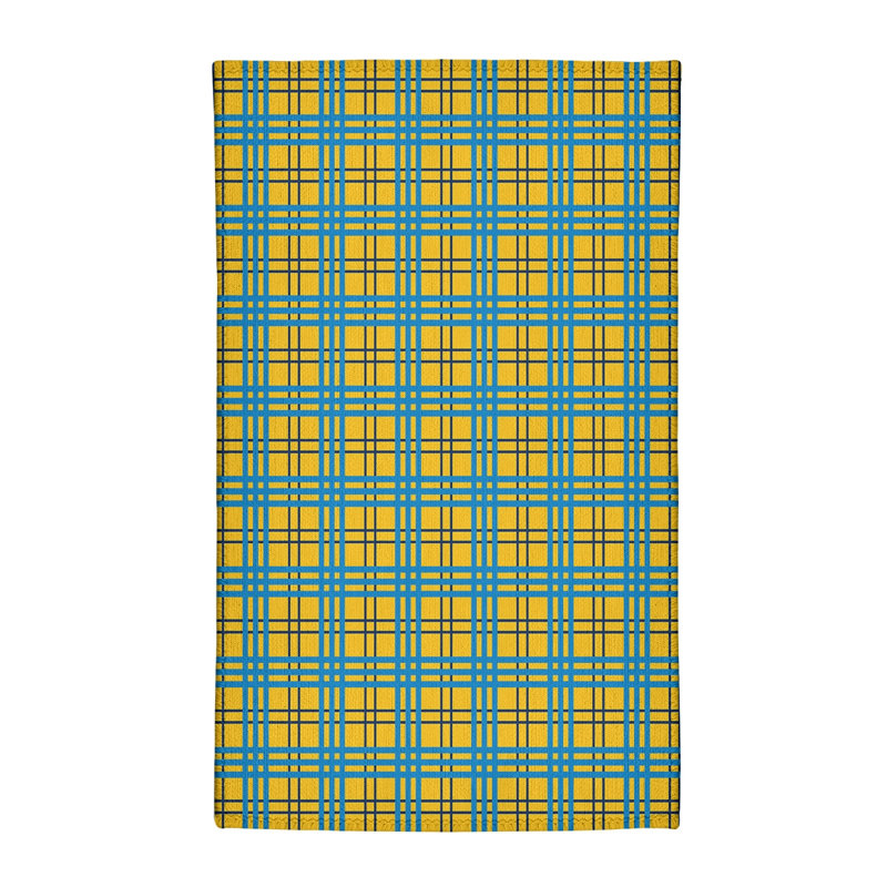 Plaid Indoor Rug, Rectangle 4' x 6'