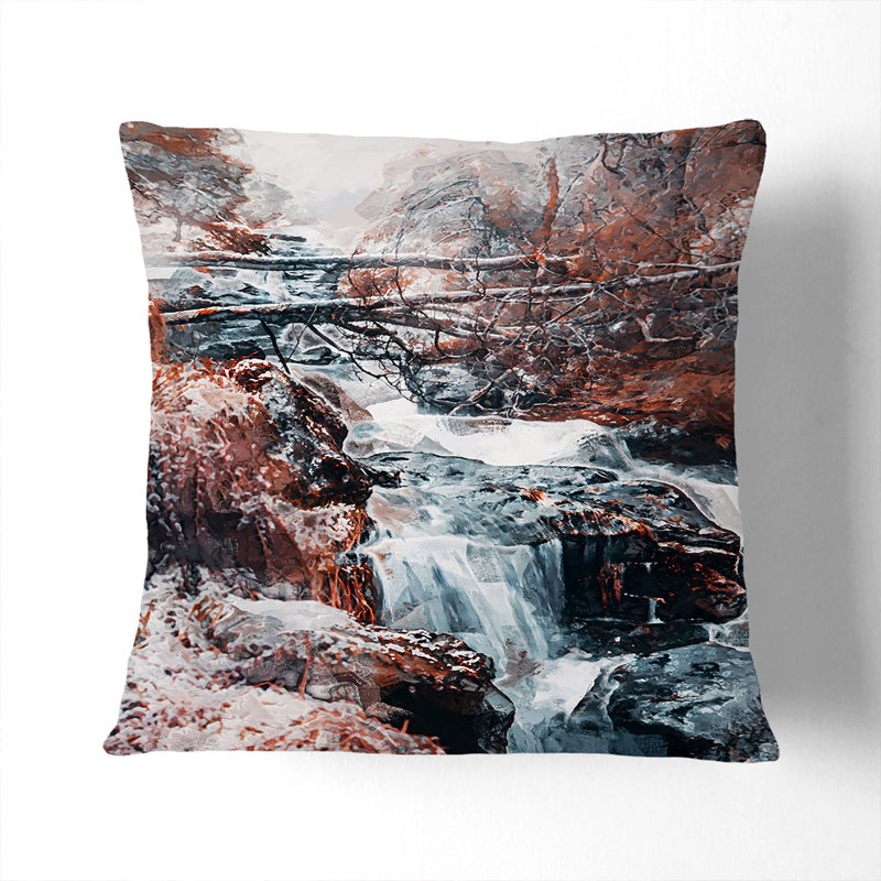 Square Throw Cushion, 40cm H x 40cm W x 15cm D