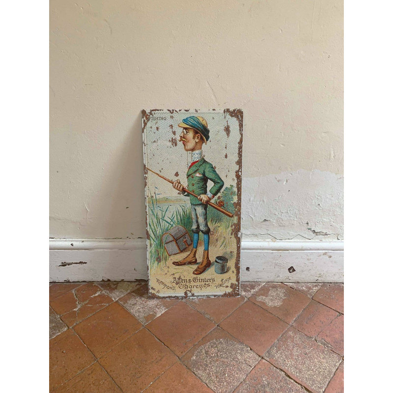 L1093 Handmade People Wall Decor on Metal, 30cm H x 15cm W
