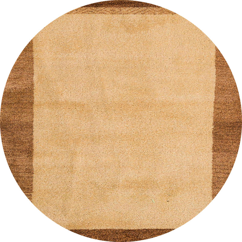 Tapis abstrait moderne 4707, Rond 8 pi