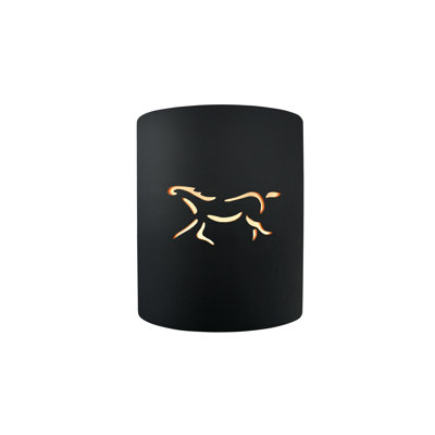 Kevon Dagger Ceramic LED Flush Mounted Sconce