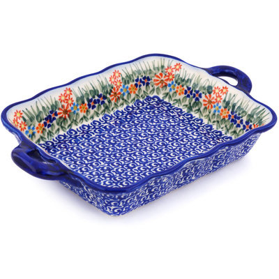 The Holiday Aisle Rousey 1.2 Qt. Stoneware Rectangular Baker