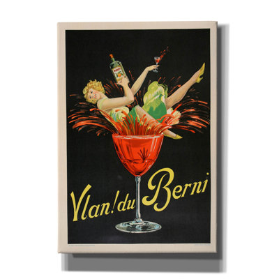 "Berni" par Vintage Posters, art mural sur toile