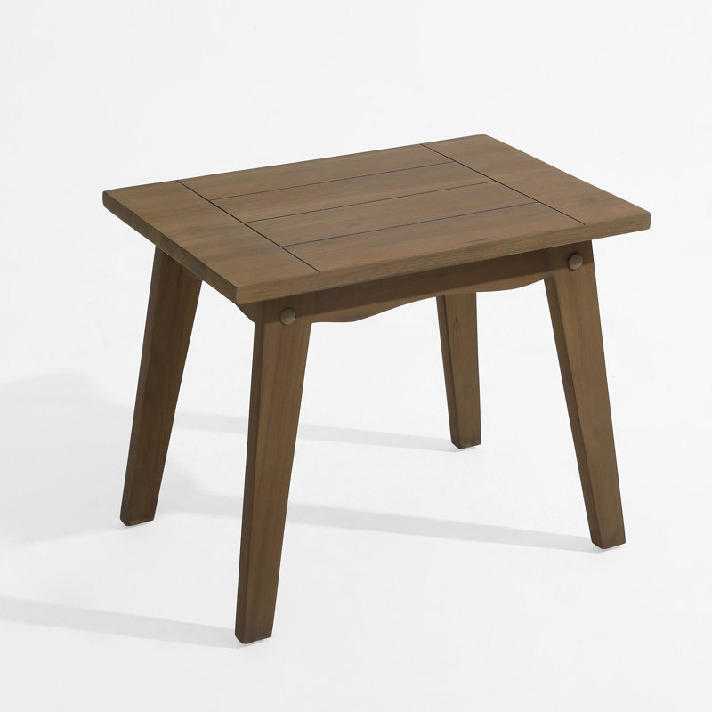 Table d'appoint Jolliff, Brun, Brun
