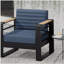 Chaise d'extérieur simple, idéale pour le salon-1944612287