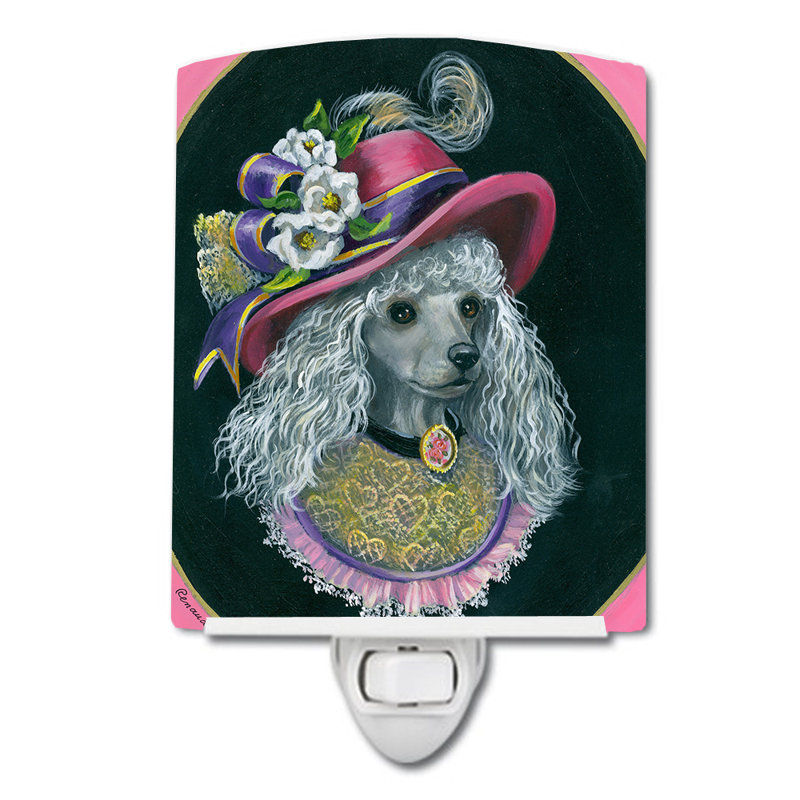Veilleuse Westie, Caniche Lady Alexandria