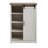5 Drawers Bathroom Storage Cabinet With Sliding Barn Door And Adjustable Shelves