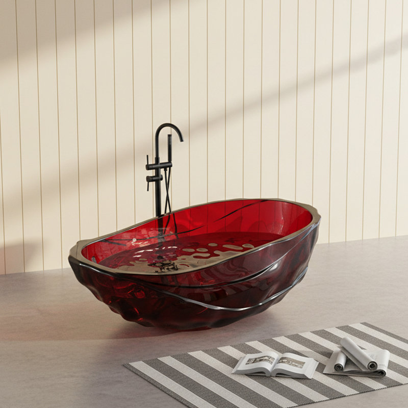 Baignoire autoportante en résine 67 po