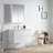Oquendo 35.88 " W Wall Mounted Wall Mounted 1 Single Vanity Bathroom Vanity With Ceramic Top-26910555