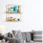 Aber 2 Piece Square Accent Shelf-1055299488
