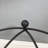 Tempered Glass Surface Console Table Coffee Table With Sturdy Construction For Living Room (Rustic Black)