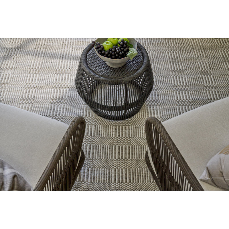 Naples Geometric Area Rug, Gray, Rectangle 8' x 10'