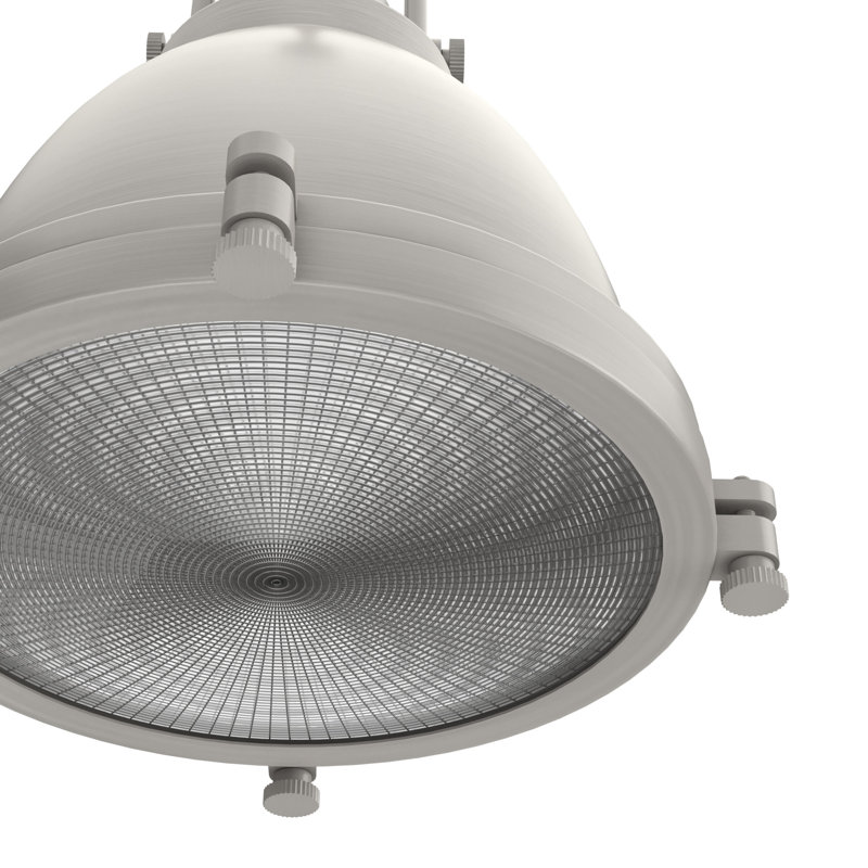Bridgemoor 1 Light Dome Pendant, Brushed Nickel