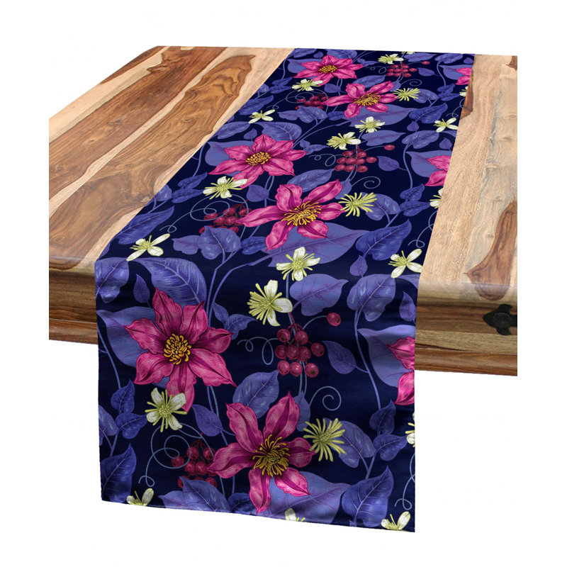 Floral Table Runner