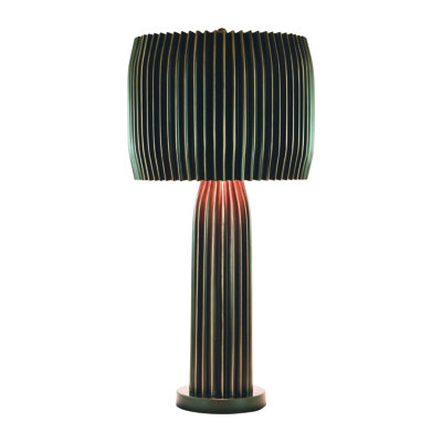 Lampe de table à sertir - bronze