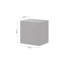 Aagam 40cm W Laminate Bedside Table-1647741437