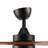 42" 3 - Blade Modern Farmhouse Small Room LED Ceiling Fan with Light and Remote-1997669444