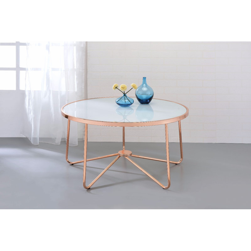 Table basse Geordi, Blanc