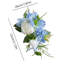 2 pièces fleurs de mariage, fleurs artificielles