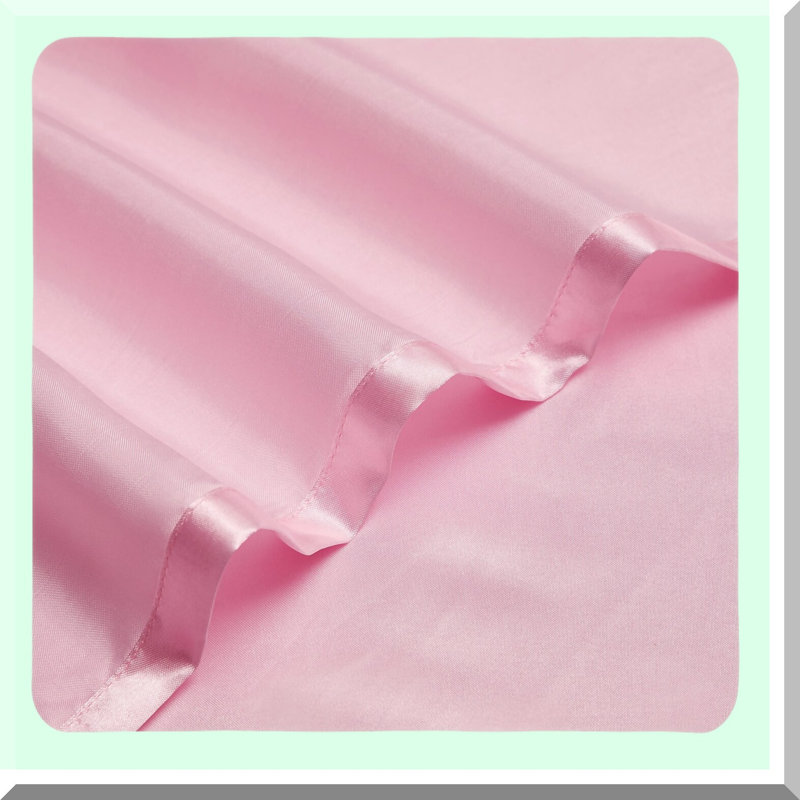Pink Silky Soft Twin Size Bedding Set - 3 Piece Sheets & Pillowcases Bundle with Deep Pocket Fitted Sheet - Luxurious HommxJF Collection