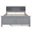 Lit plateforme Nyliah avec tête de rangement, USB, lit gigogne et 3 tiroirs-5931532-5931537