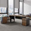 Bureaux rectangulaires en bois massif noyer-107970650-107970656
