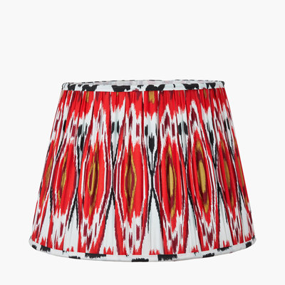 Pleated Cotton Cylinder Shade