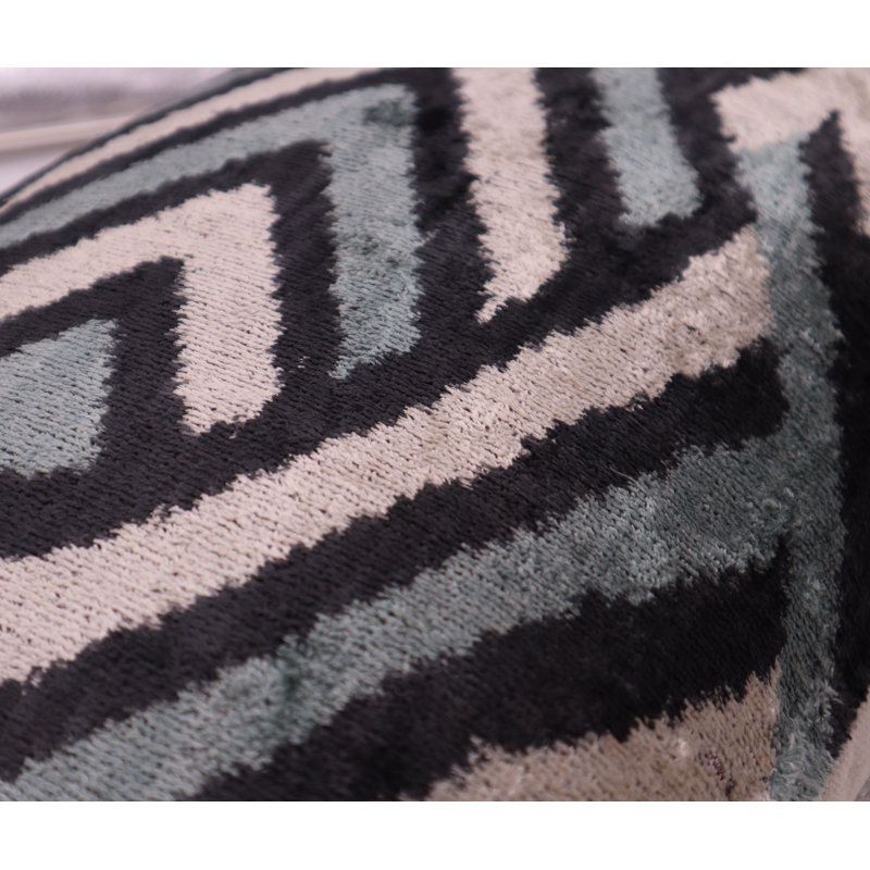 Lumbar Pillow Cover & Insert, Chevron