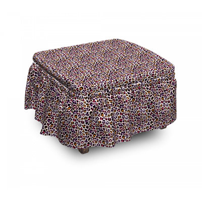 Box Cushion Ottoman Slipcover