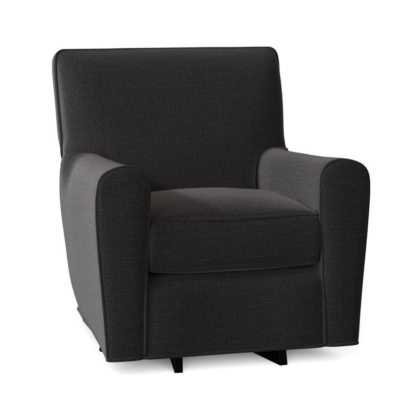 Venus Swivel Armchair, Paradigm 45 Black, No