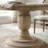 Attah Mahogany Round Solid Wood Dining Table-283457545