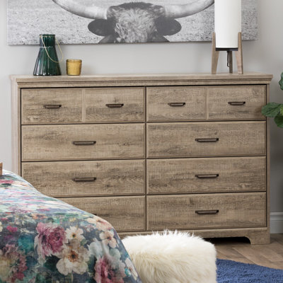 Versa 8 Drawer Double Dresser