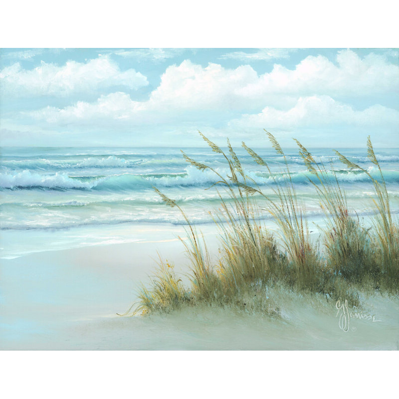 Sea Oats - Impression sur toile tendue, H 12 po x l 16 po