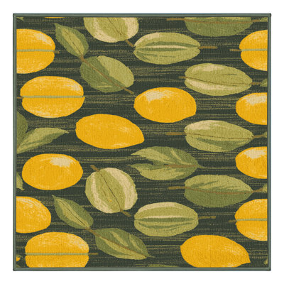 Washable Abiu Fruits Area Rug